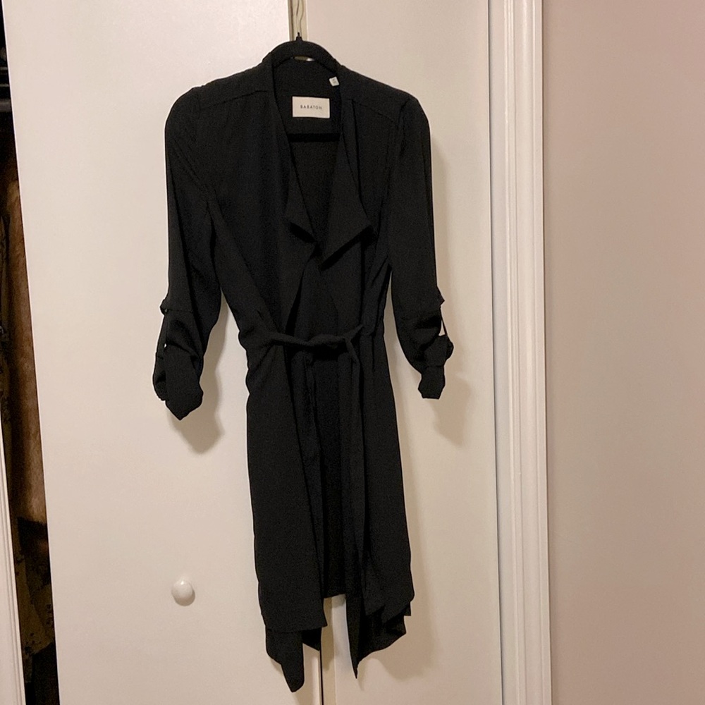 Black Kahlo Robe